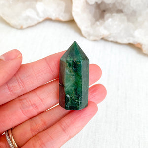 Green Fuchsite Point (India)