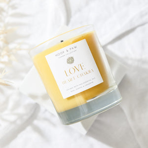 NEW Love| Heart Chakra Candle