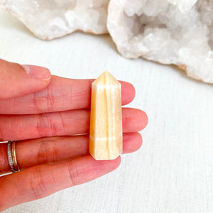 Yellow Calcite Point