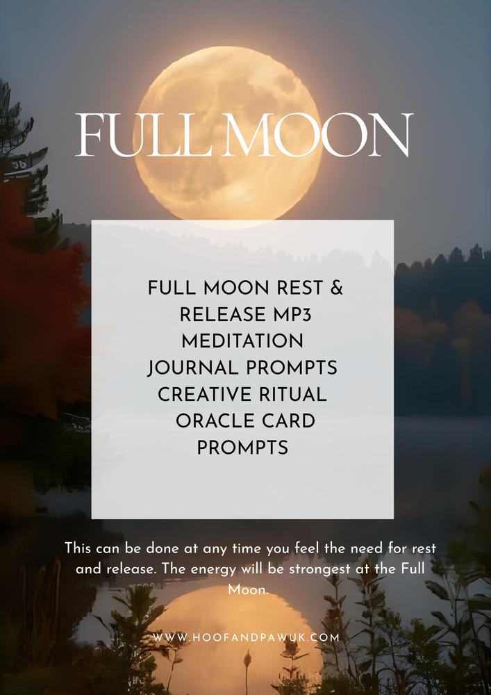 The Full Moon Guide- Rituals, Workbook & Meditation