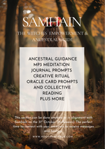 Samhain, Ancestral Empowerment Guide- Rituals, Workbook & Meditation
