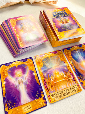 
            
                Load image into Gallery viewer, &amp;#39;Angel Answers&amp;#39; Oracle Cards
            
        