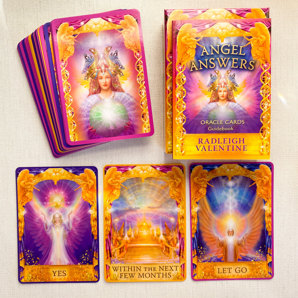 'Angel Answers' Oracle Cards by Radleigh Valentine – Hoof & Paw